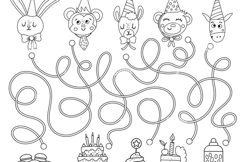 Birthday Preschool Printables