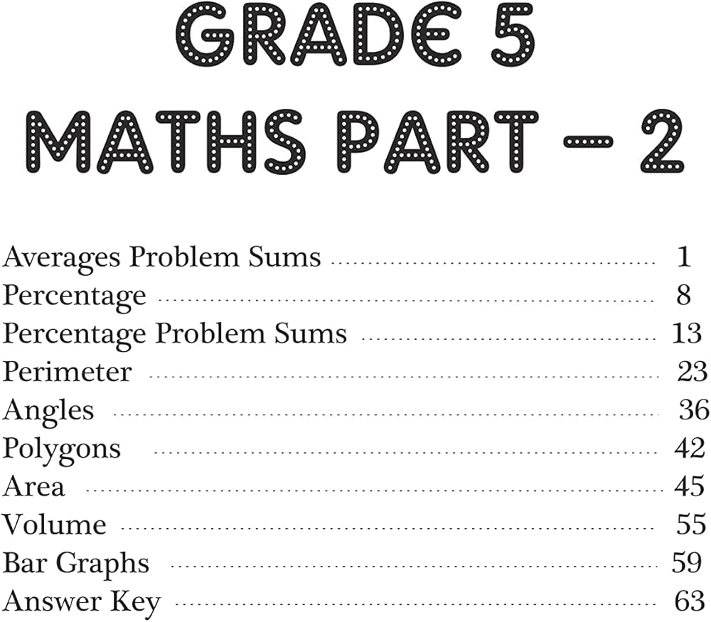 Buy Grade 5 Maths Book Online At Low Prices In India Grade 5 Buy Grade 5 Maths Book Online At Low Prices In India Grade 5