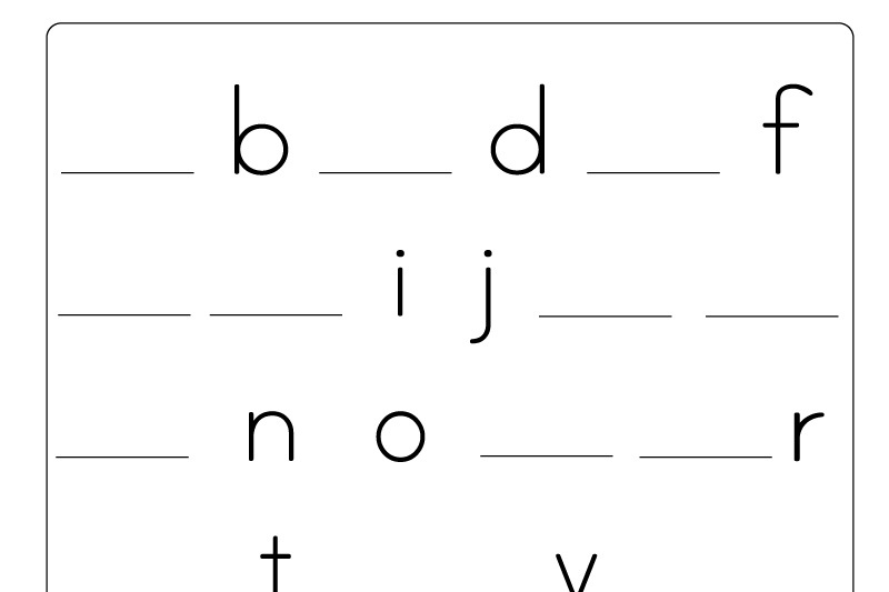 Alphabetical Order Worksheets Kindergarten