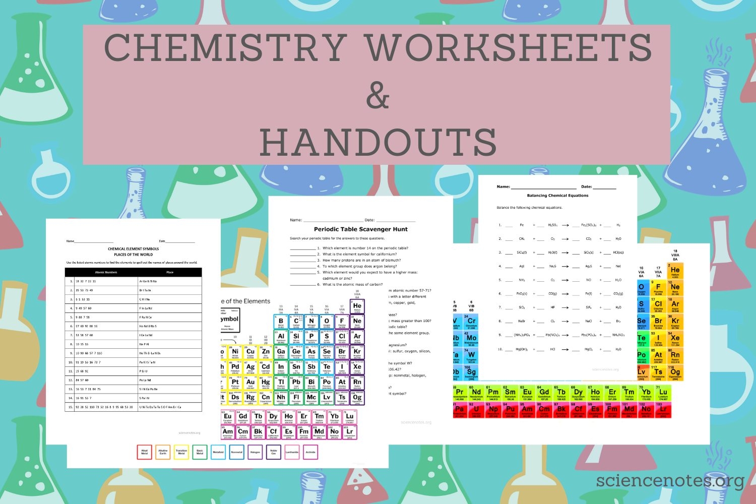 Chemist Reading Comprehension Worksheets