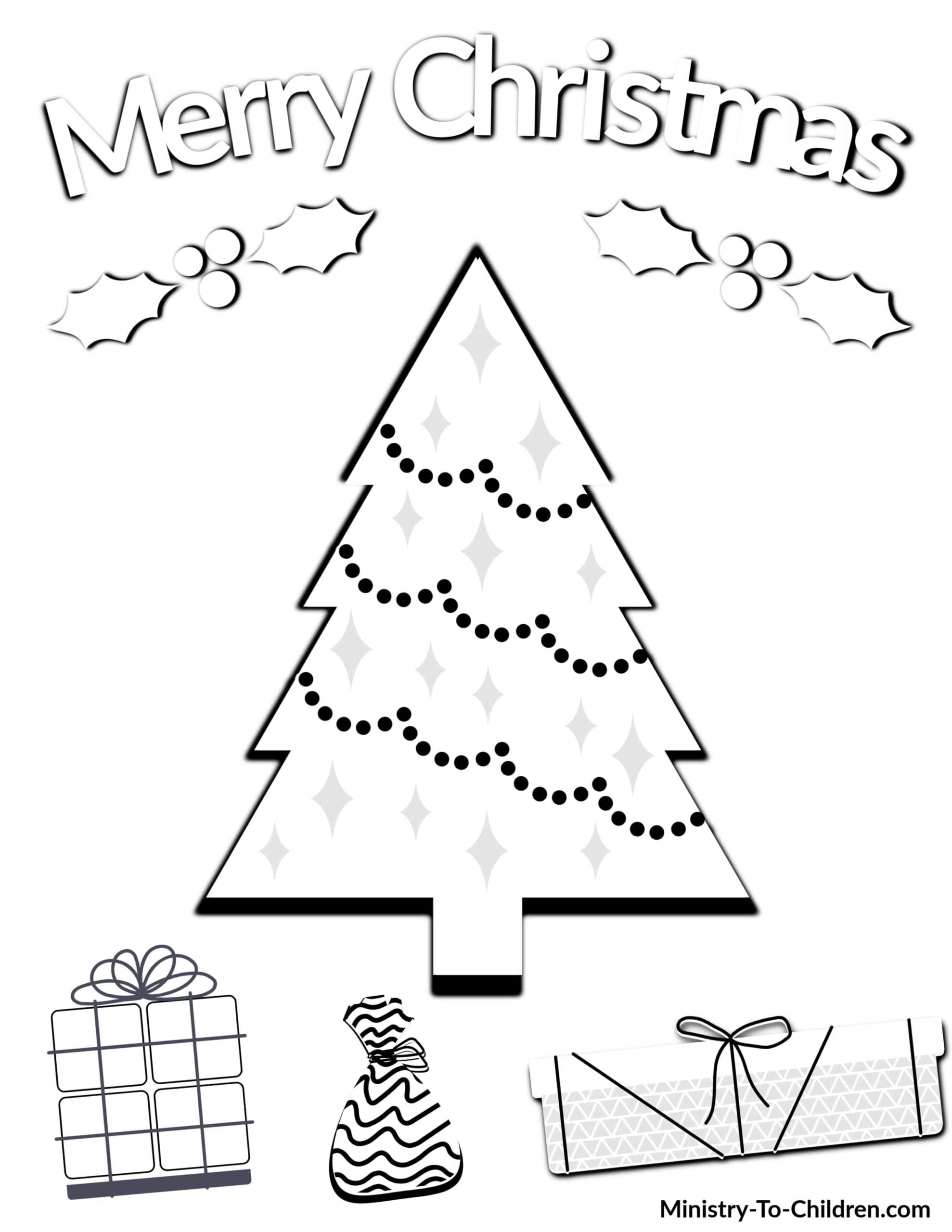 Christmas Preschool Coloring Pages Printable Christmas Preschool Coloring Pages Printable