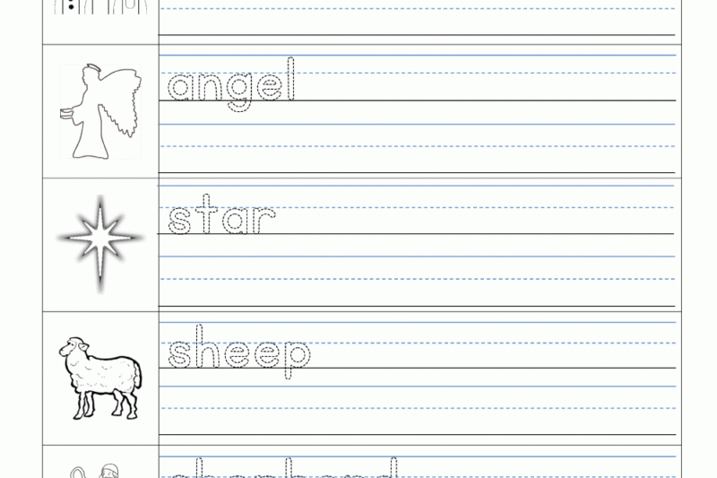 Christmas Worksheets Free Kindergarten