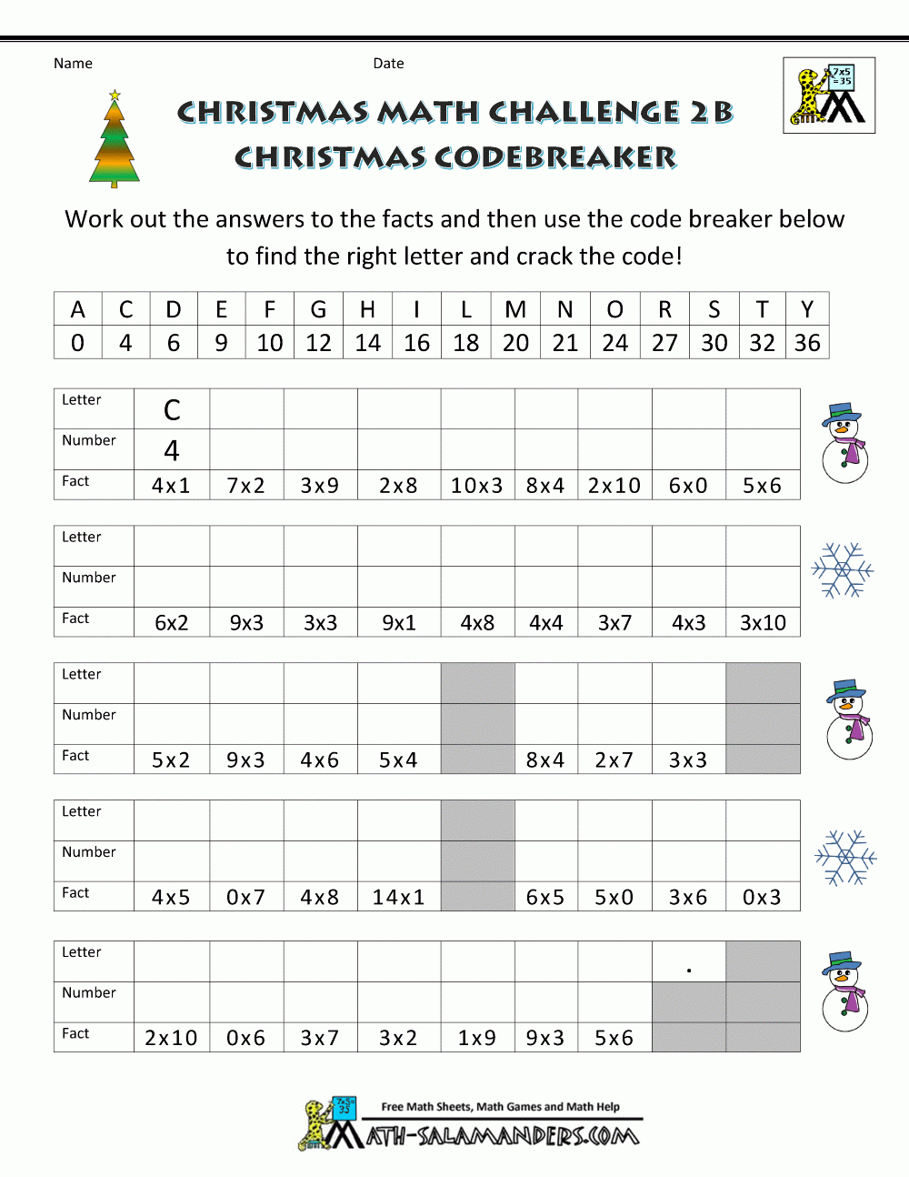 Christmas Math Worksheets Christmas Math Worksheets