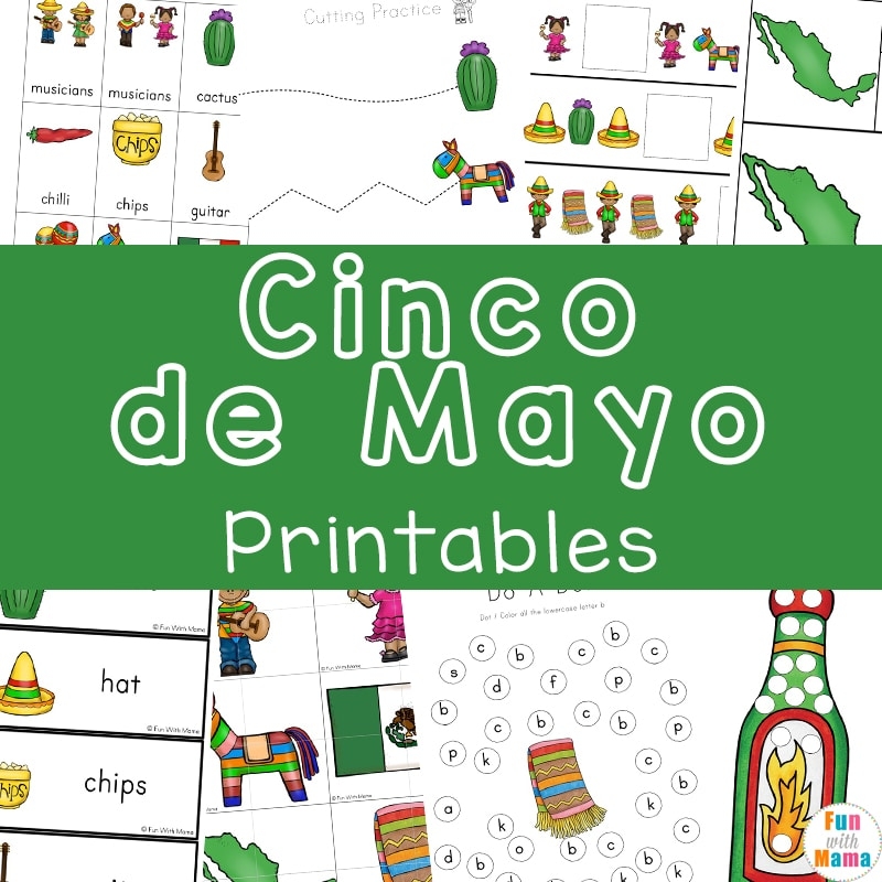 Cinco De Mayo Printable Pack Fun With Mama