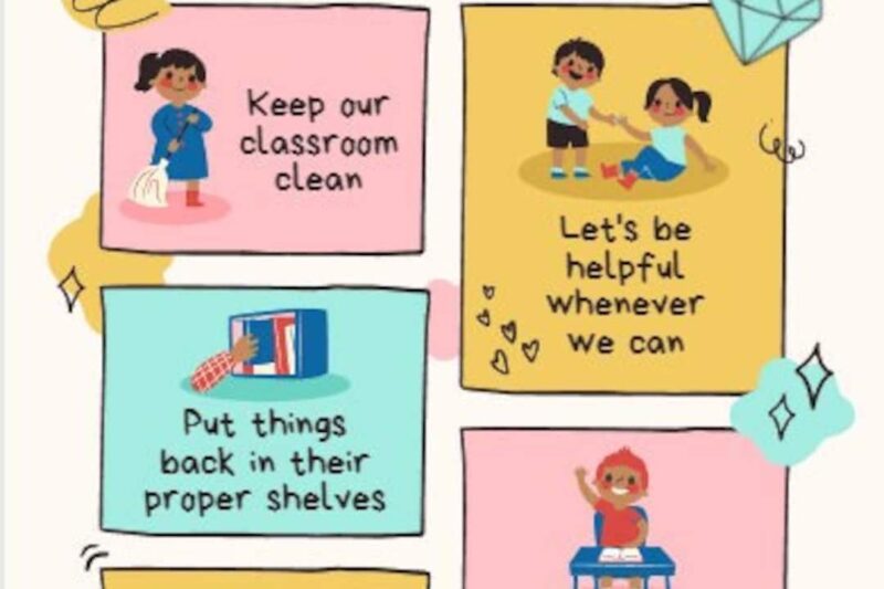 Classroom Rules Printables Preschool