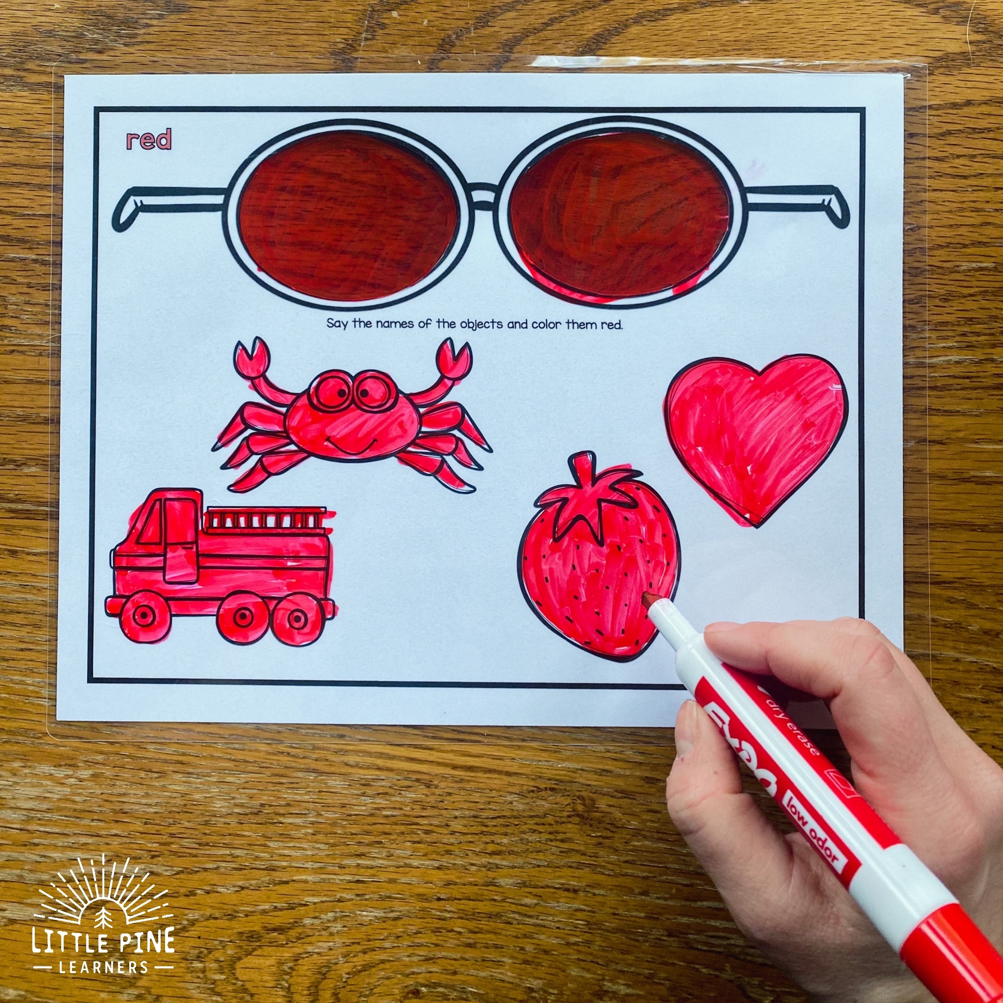 Color Activities For Kids With See Through Lenses Printable Little Pine Learners Color Activities For Kids With See Through Lenses Printable Little Pine Learners