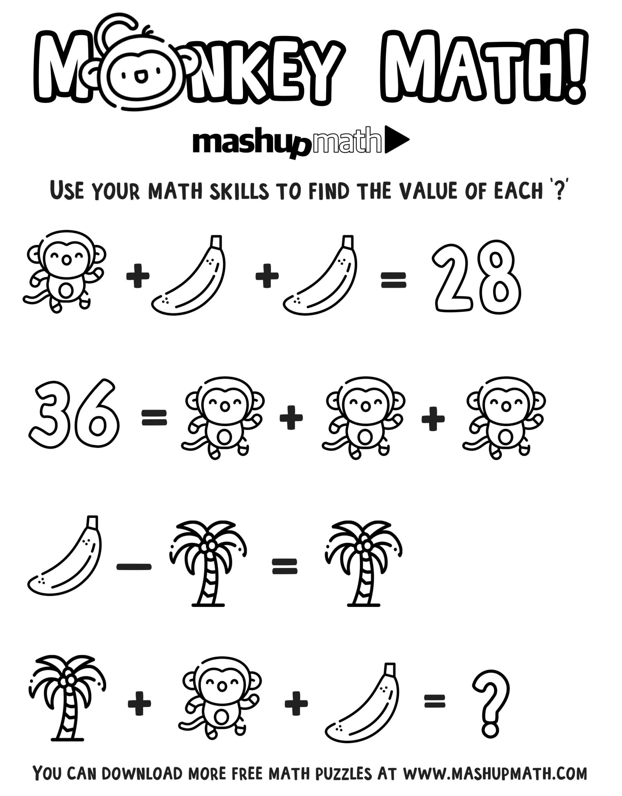 Coloring Blog Mashup Math