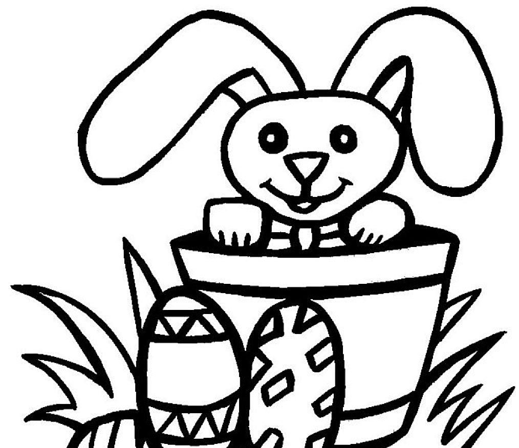 Easter Coloring Craft Preschool Printable Free Easter Coloring Craft Preschool Printable Free