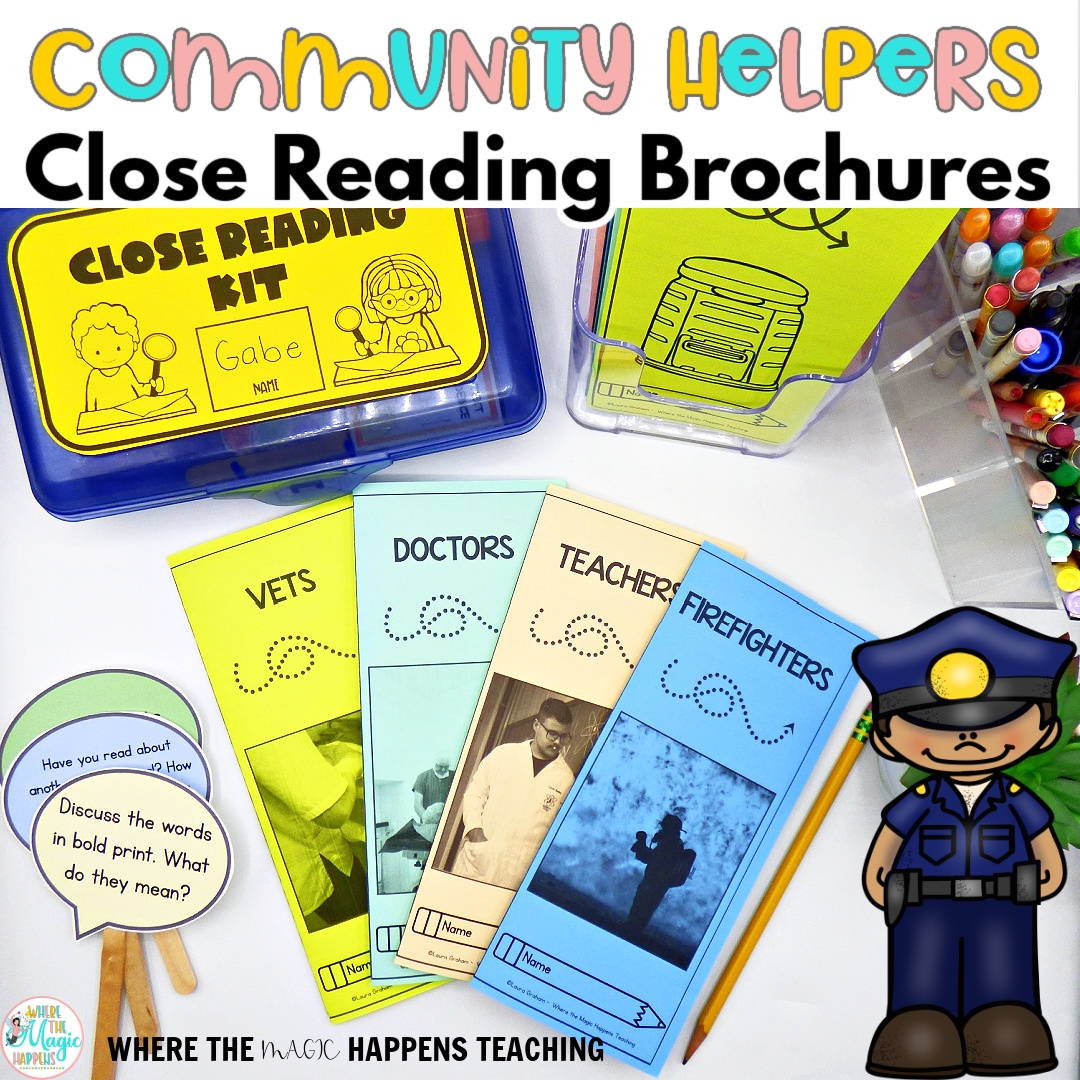 Community Helpers Close Reading Passages Community Helpers Close Reading Passages