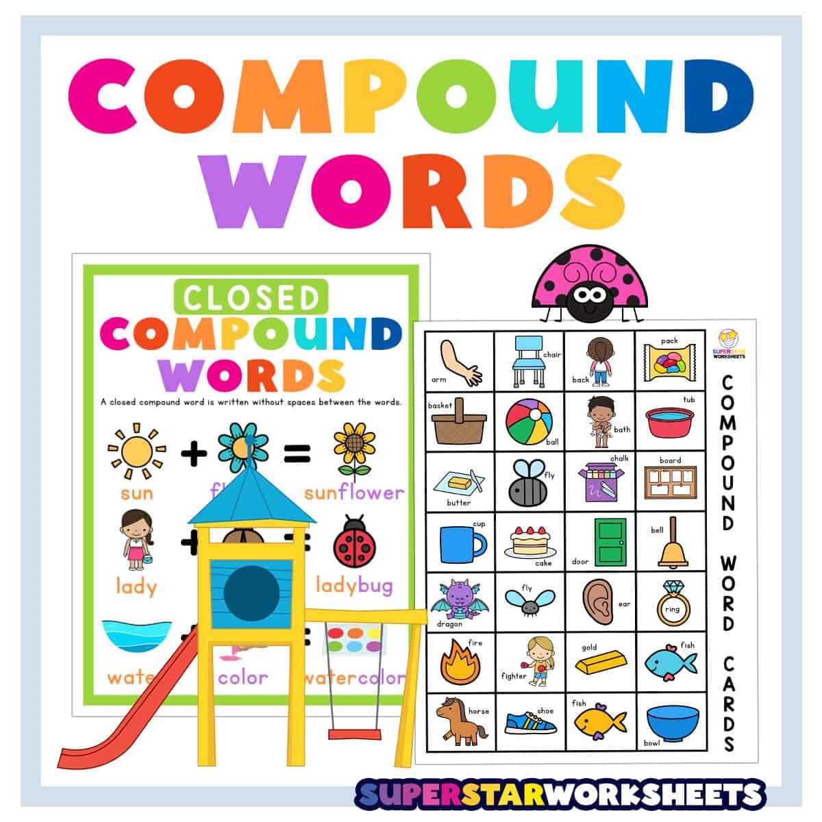 Compound Words Superstar Worksheets