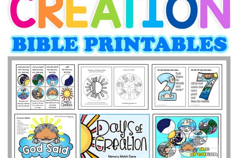 Free Christian Preschool Printables