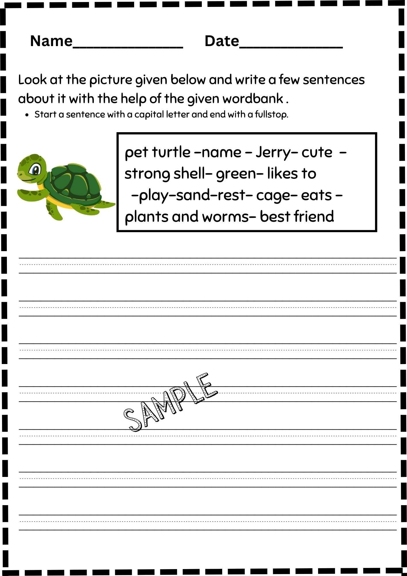Free Printable Creative Writing Worksheets Free Printable Creative Writing Worksheets