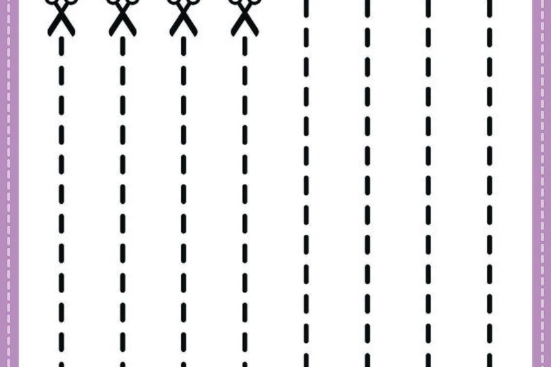 Cutting Practice Printables For Preschool