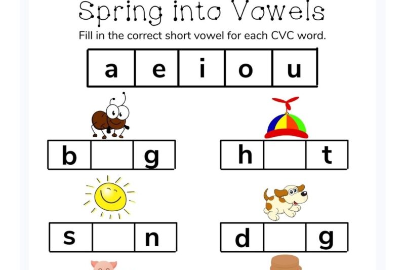 Decoding Worksheets For Kindergarten Free Printables
