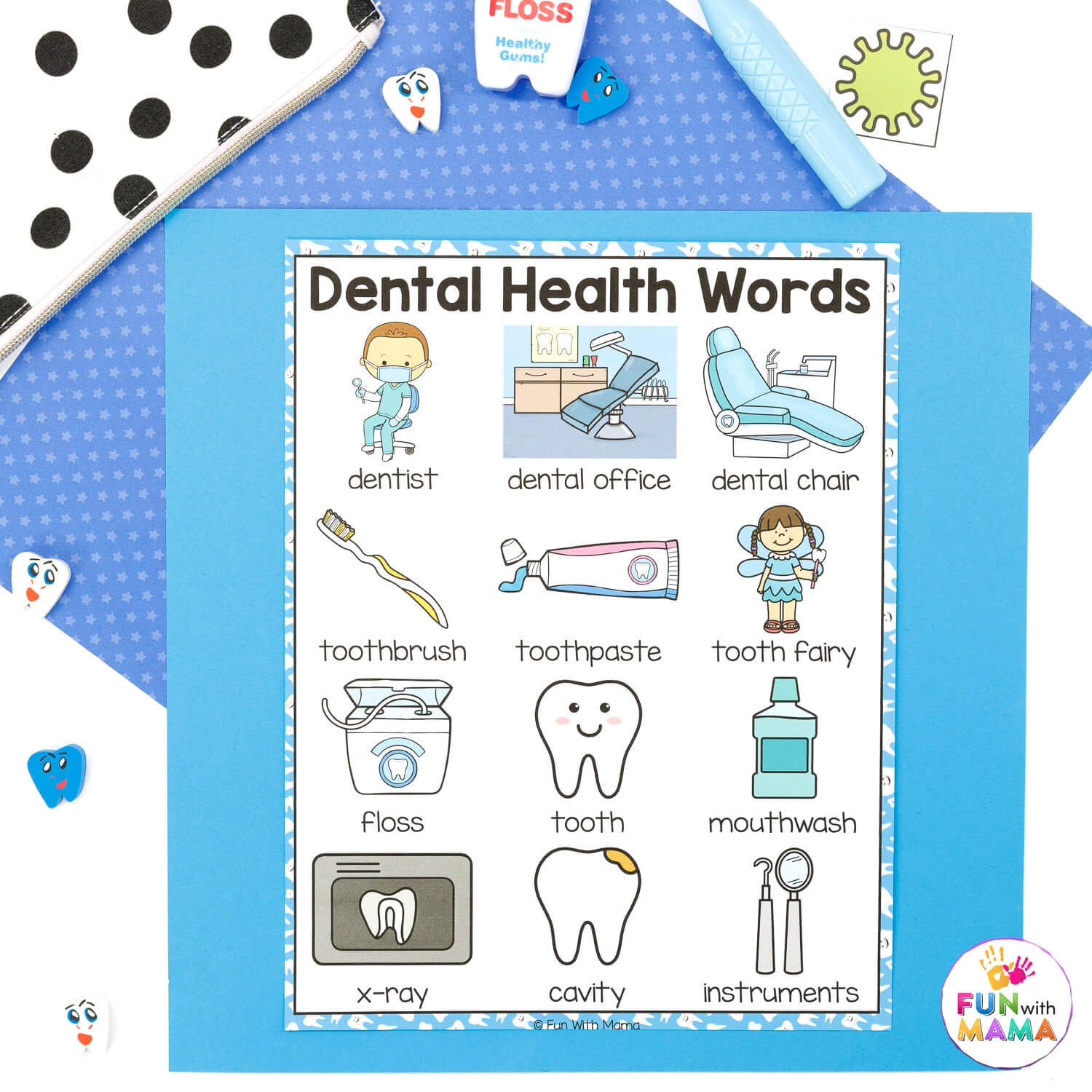 Preschool Dental Health Printables