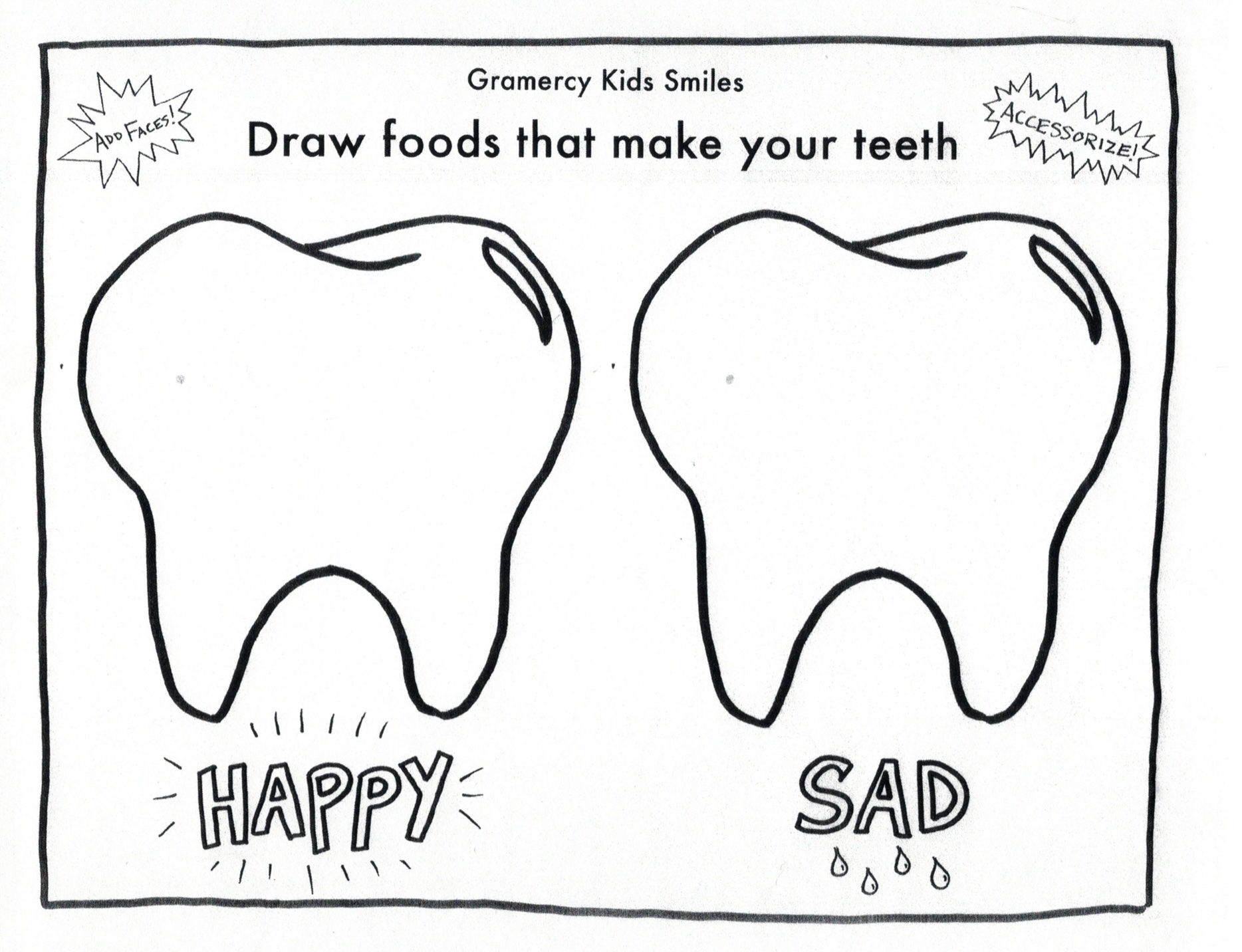 Dentist Preschool Printables