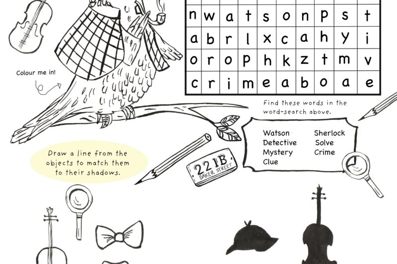 Free Printable Detective Worksheets
