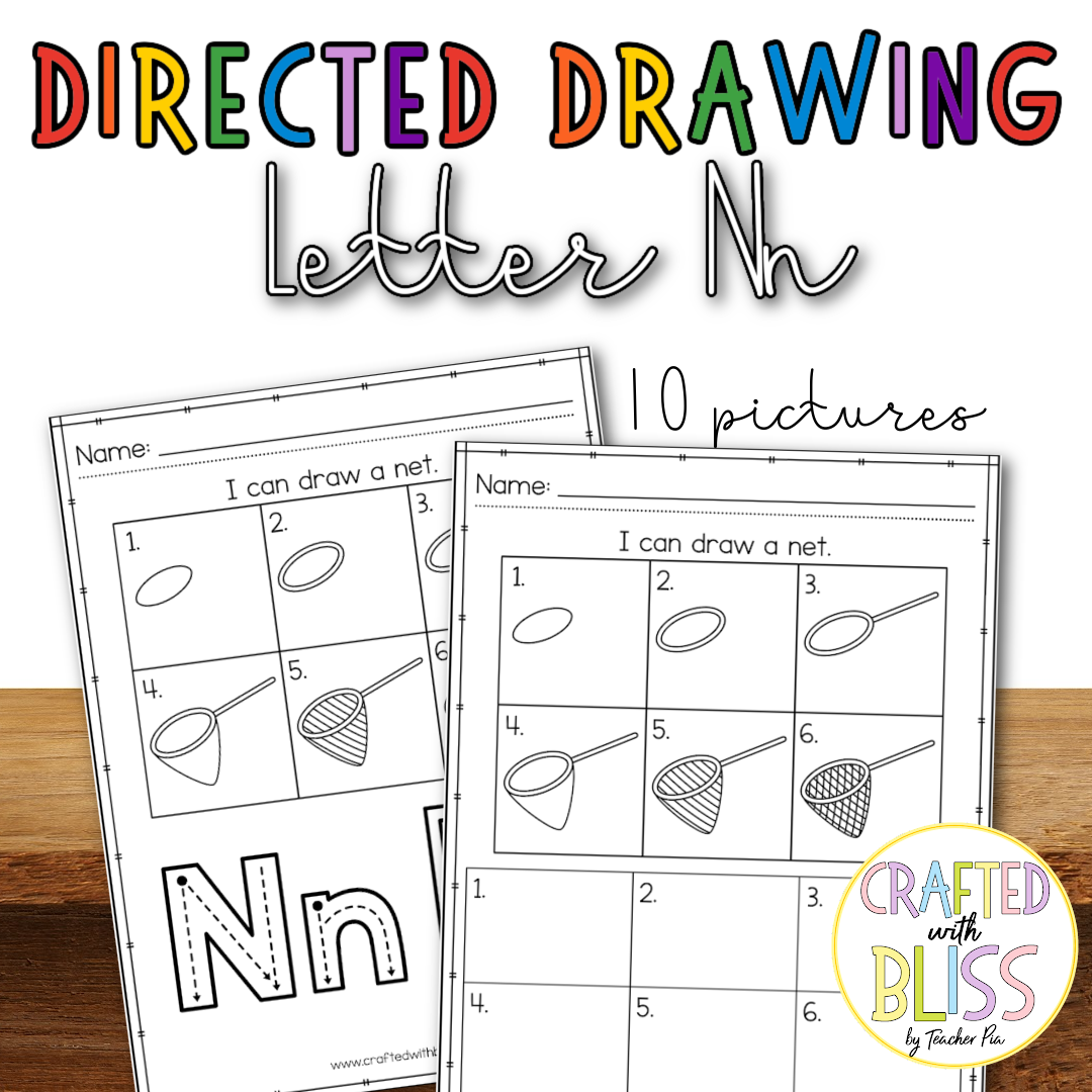 Directed Drawing Letter Nn Alphabet Worksheet Phonics Printable Made By Teachers Directed Drawing Letter Nn Alphabet Worksheet Phonics Printable Made By Teachers