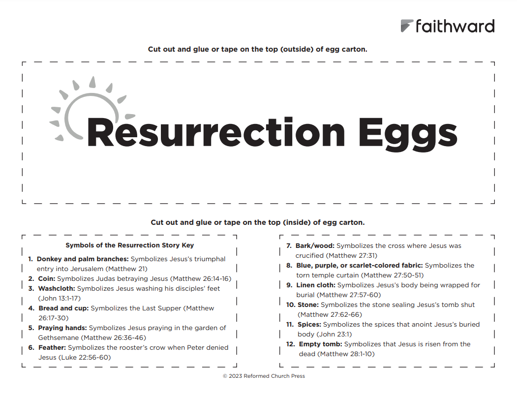 DIY Resurrection Eggs For Holy Week Faithward