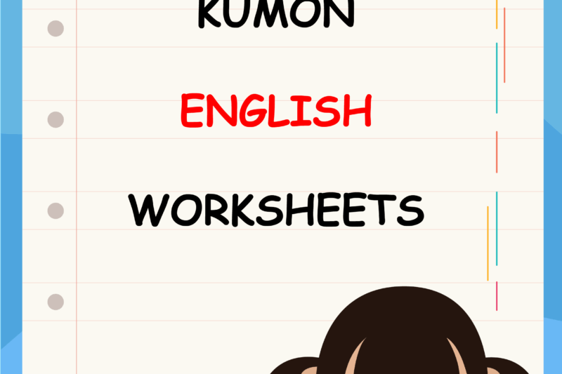 Free Printable Kumon English Worksheets