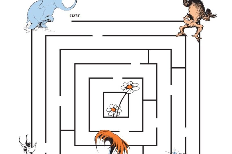 Dr Seuss Printable Worksheets Free
