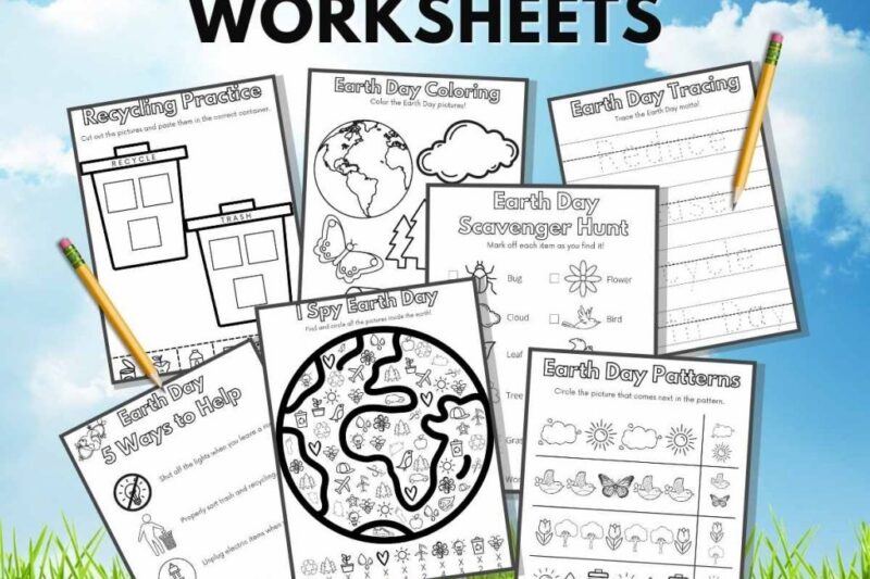 Free Printable Earth Day Worksheets Pdf