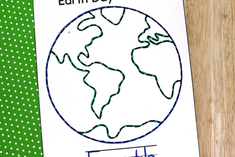 Earth Day Printable Worksheets Preschool