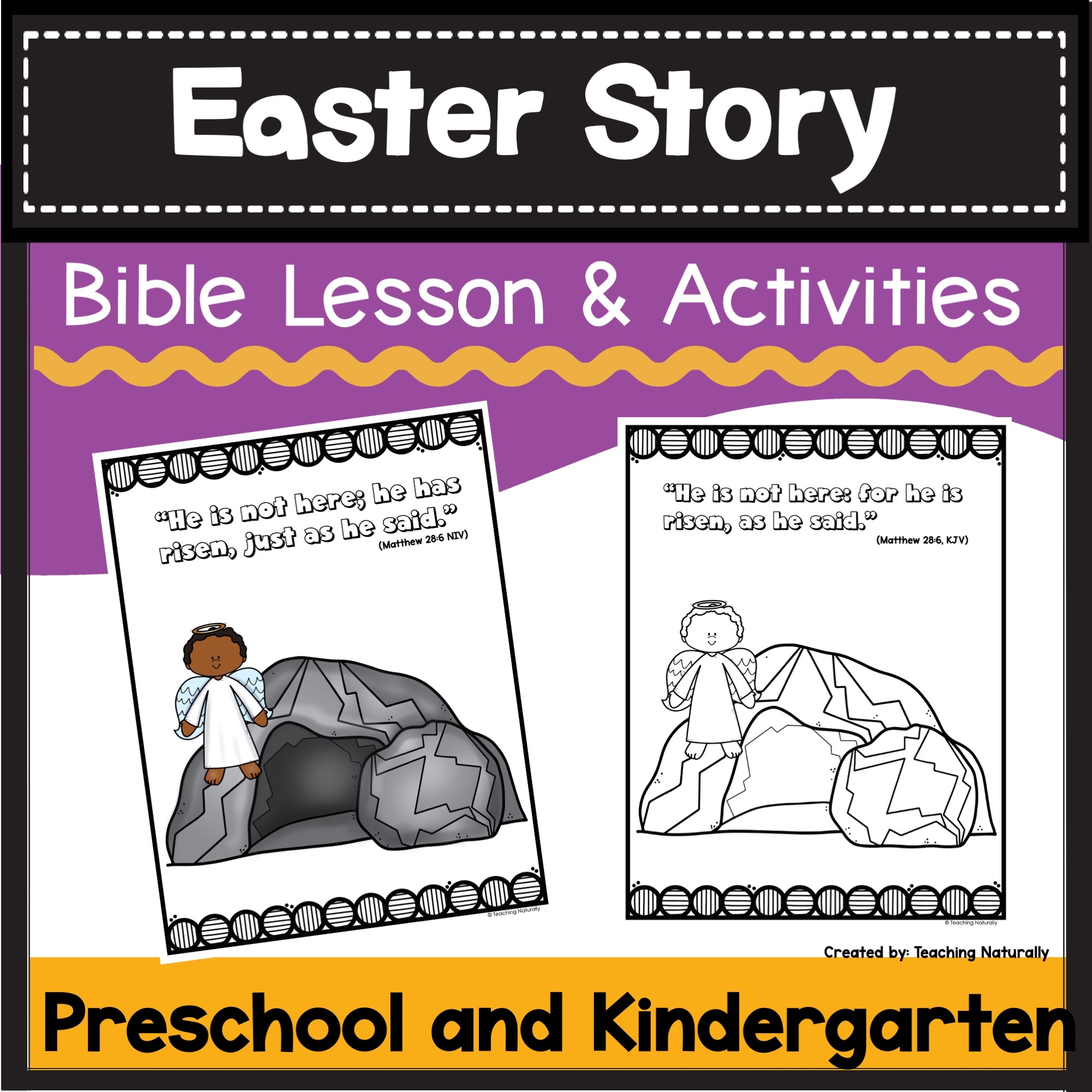Preschool Printable Bible Lessons