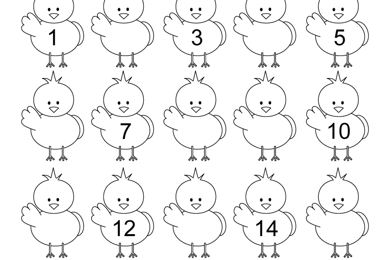 Free Missing Number Worksheets For Kindergarten
