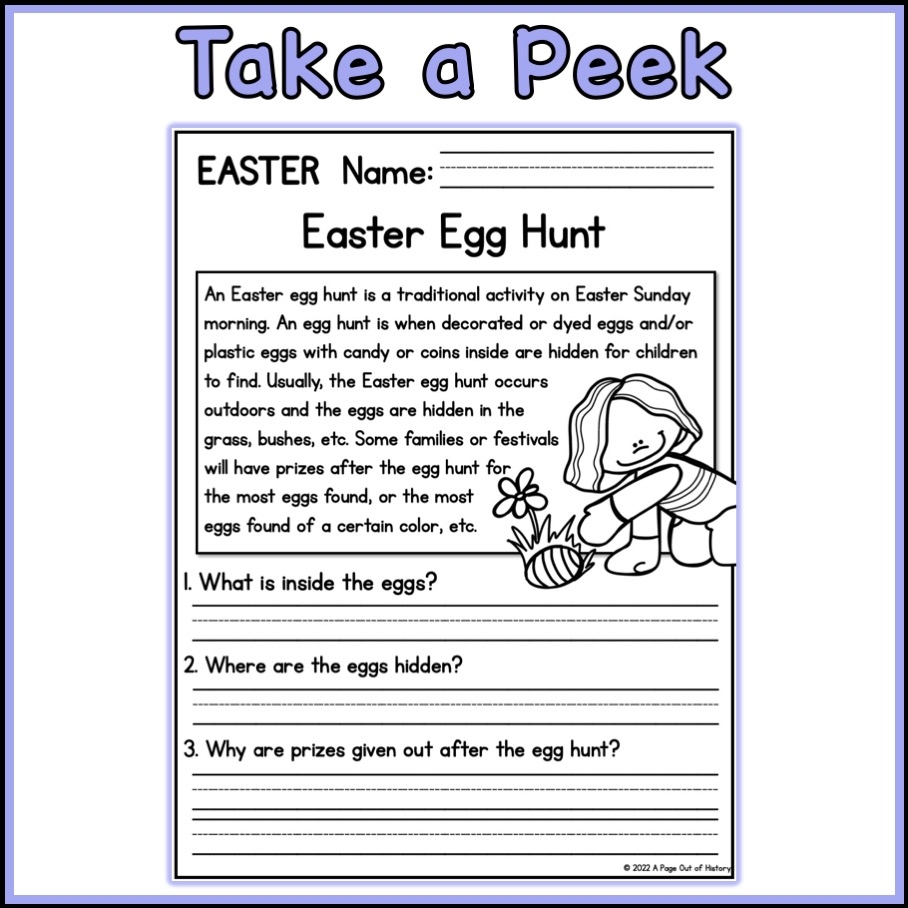 Easter Reading U0026 Writing Worksheets Worksheets Library Easter Reading U0026 Writing Worksheets Worksheets Library