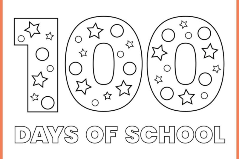 Free Printable 100th Day Worksheets