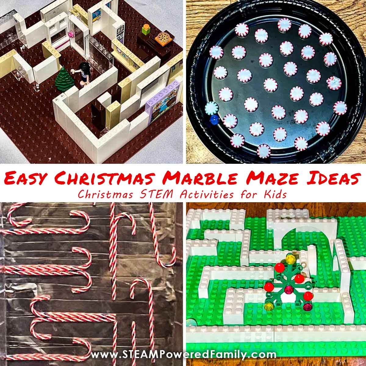 Easy Christmas Marble Run Ideas Festive Christmas STEM Challenges Easy Christmas Marble Run Ideas Festive Christmas STEM Challenges