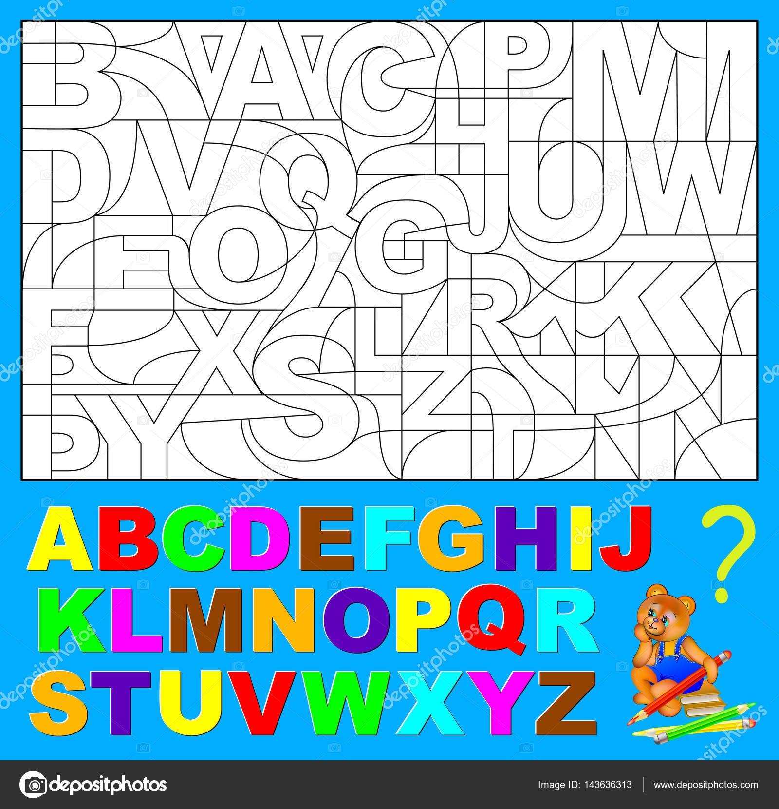 Educational Page For Young Children Need To Find The Hidden Letters Of English Alphabet And Paint Them In Relevant Colors Stock Vector By Nataljacernecka 143636313 Educational Page For Young Children Need To Find The Hidden Letters Of English Alphabet And Paint Them In Relevant Colors Stock Vector By Nataljacernecka 143636313