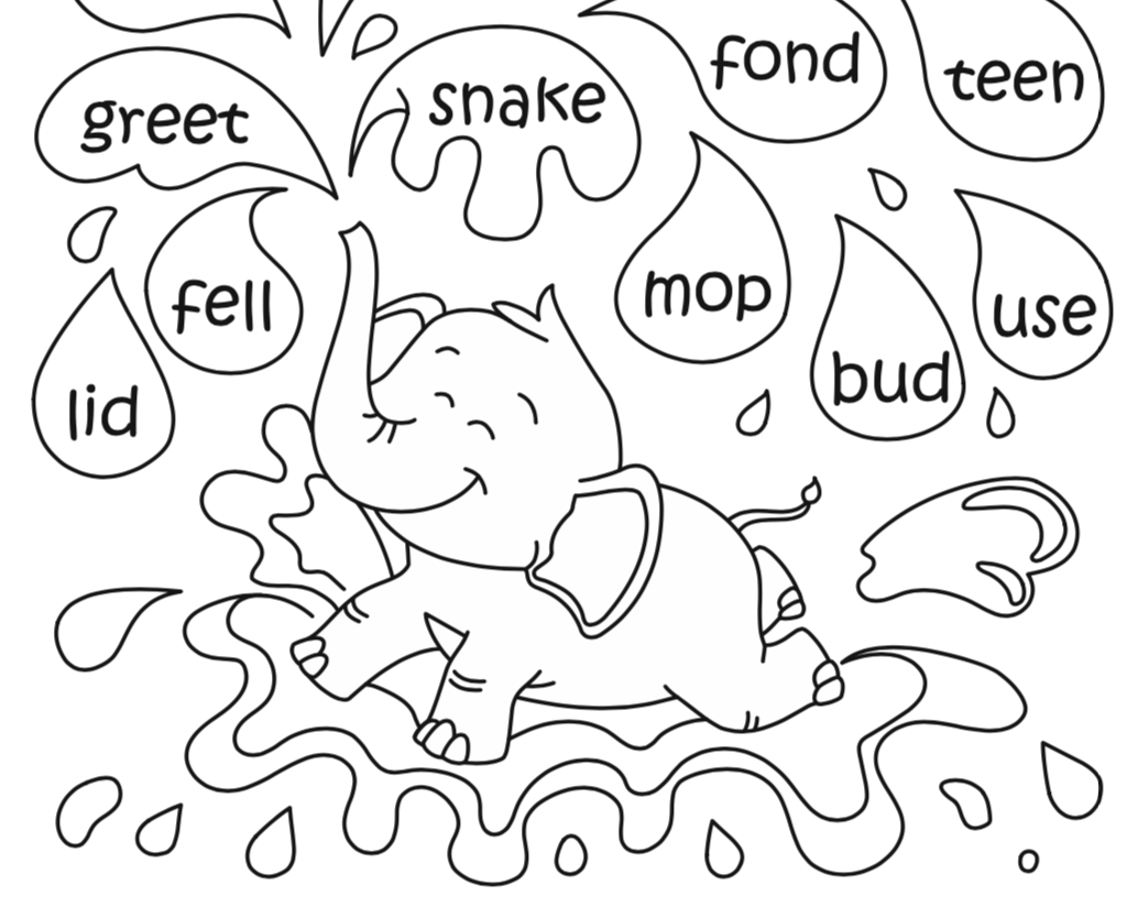 Ee Worksheets U0026 Lessons FREE Reading Elephant