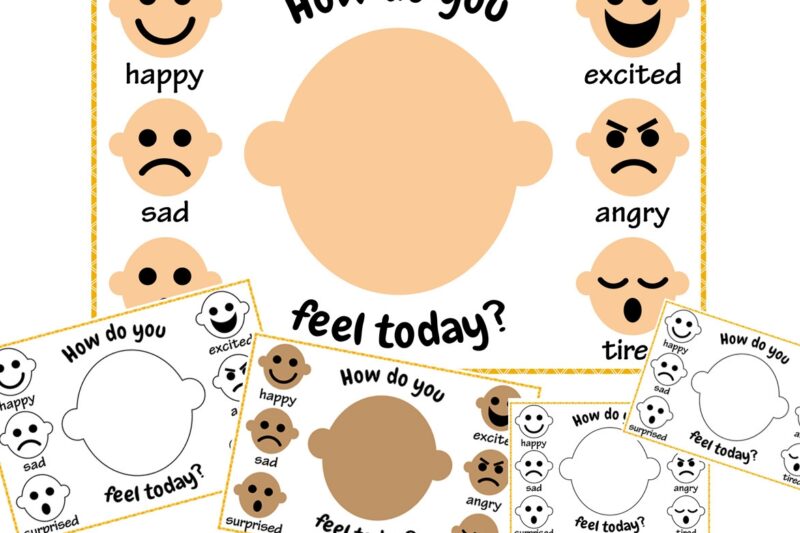 Emotions Printable Preschool
