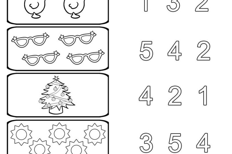 Free Counting Printables For Preschool