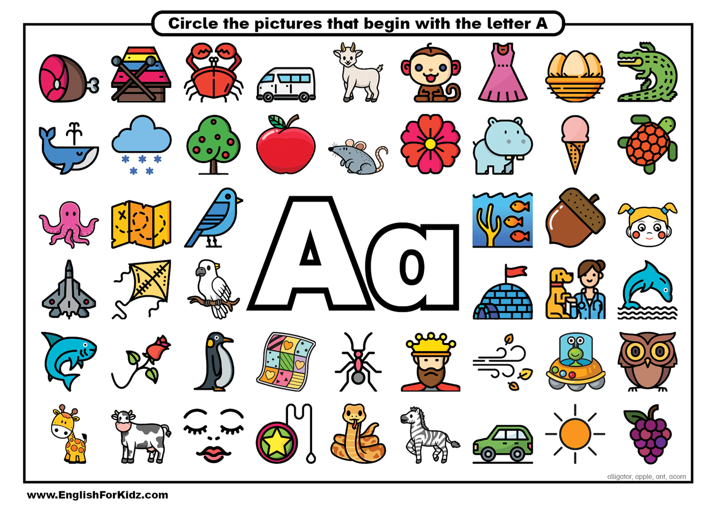 Abc Alphabet Worksheet