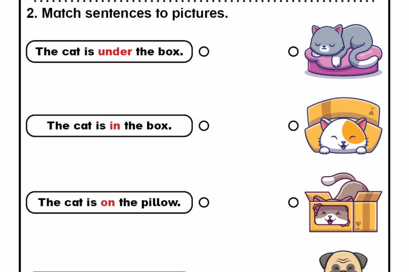 Esl Free Printable Worksheets Prepositions