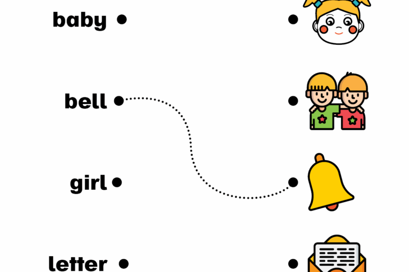 Sight Words Matching Worksheets Free Printable