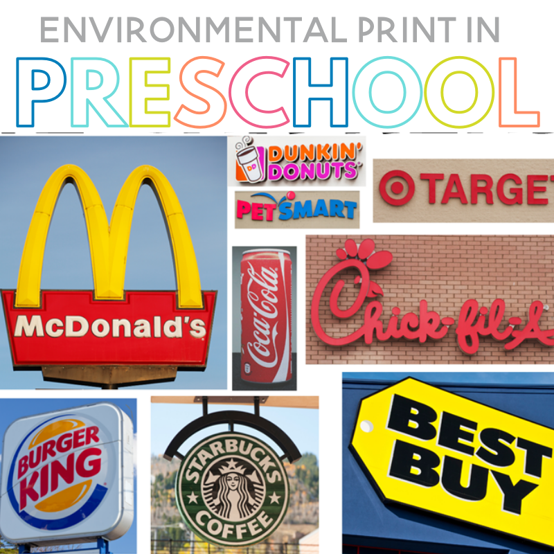 Environmental Print In The Preschool Classroom Sarah Chesworth