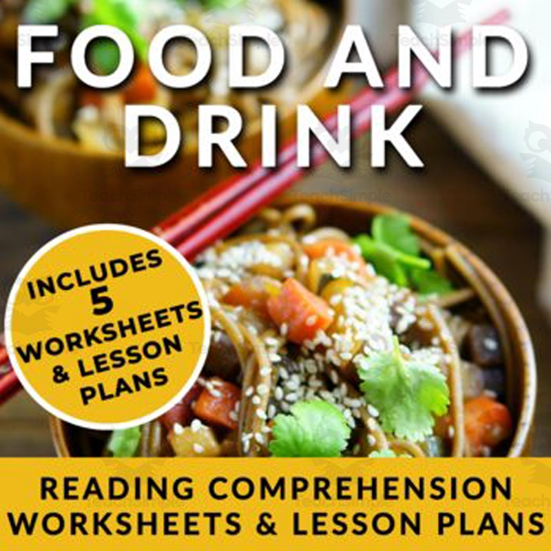 ESL Food And Drink Reading Comprehension Worksheets U0026 Activities
