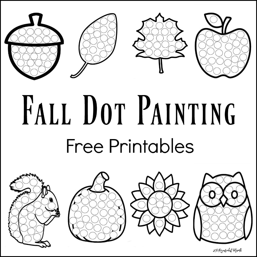 Free Printable Preschool Fall Worksheet