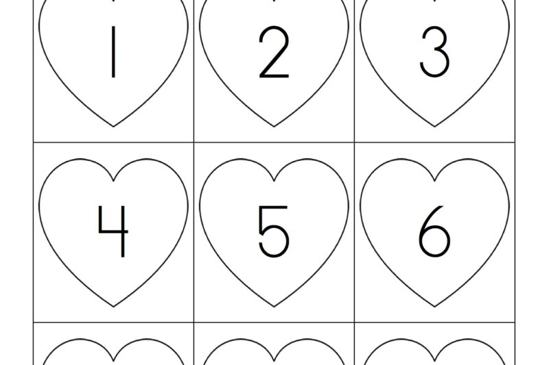 Free Printable February Worksheets For Preschool