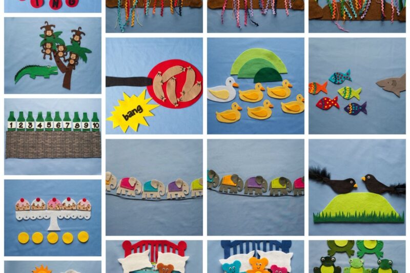 Felt Board Stories Printables Preschool