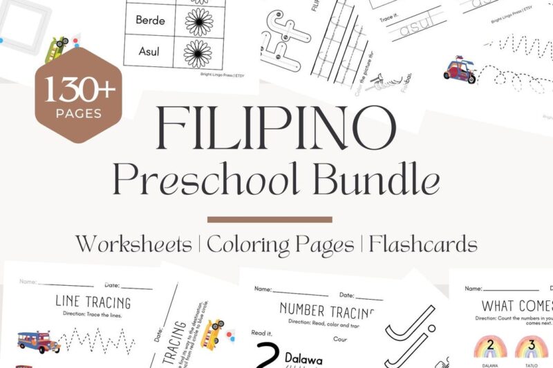 Filipino Reading Comprehension Worksheets For Preschool