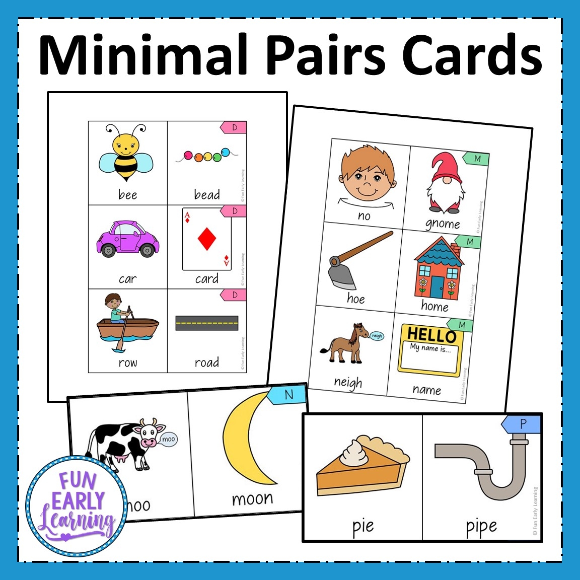 Final Consonant Deletion Bundle Minimal Pairs Activities Worksheets And Games