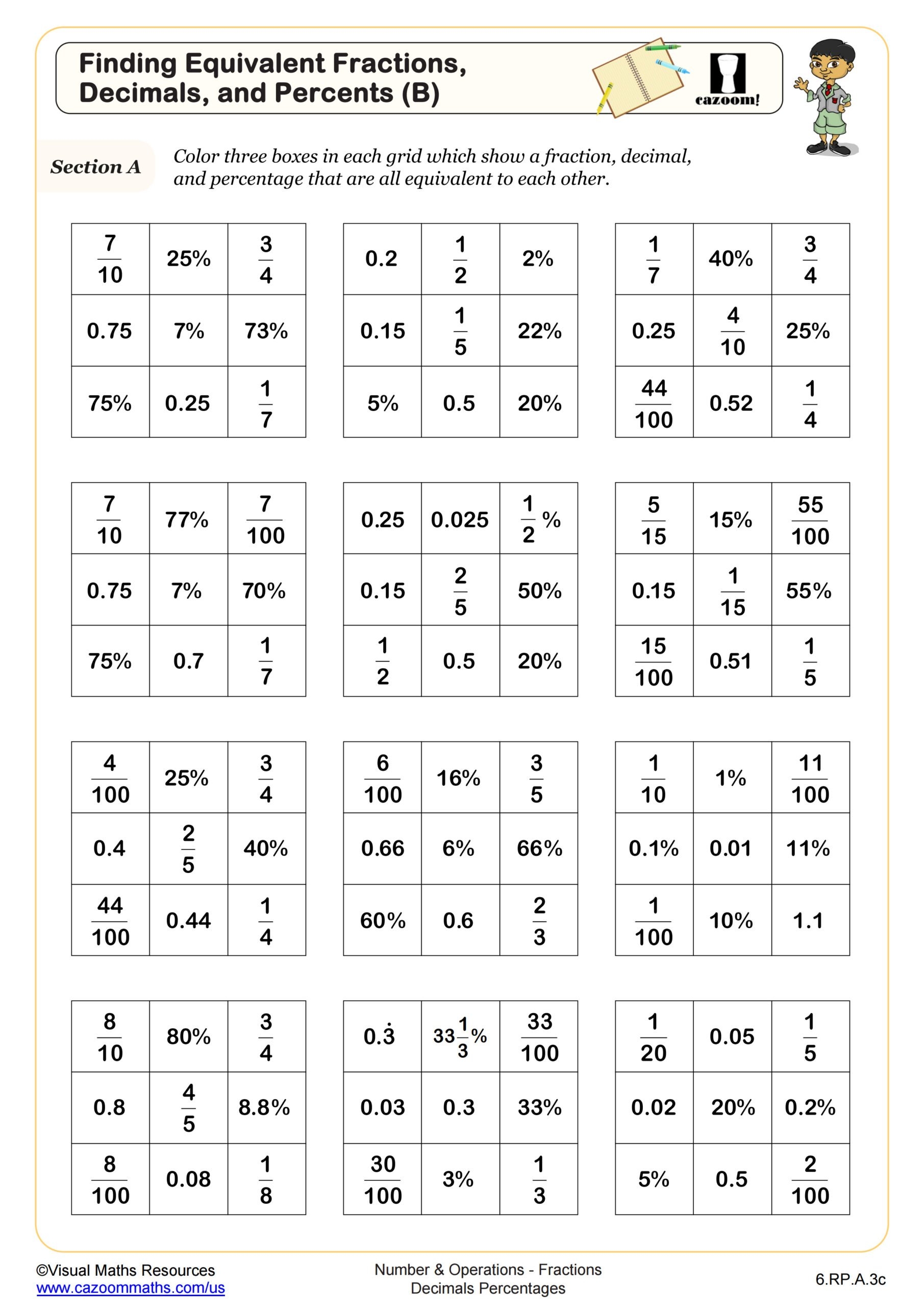 Fractions To Decimals Free Printable Worksheets Fractions To Decimals Free Printable Worksheets