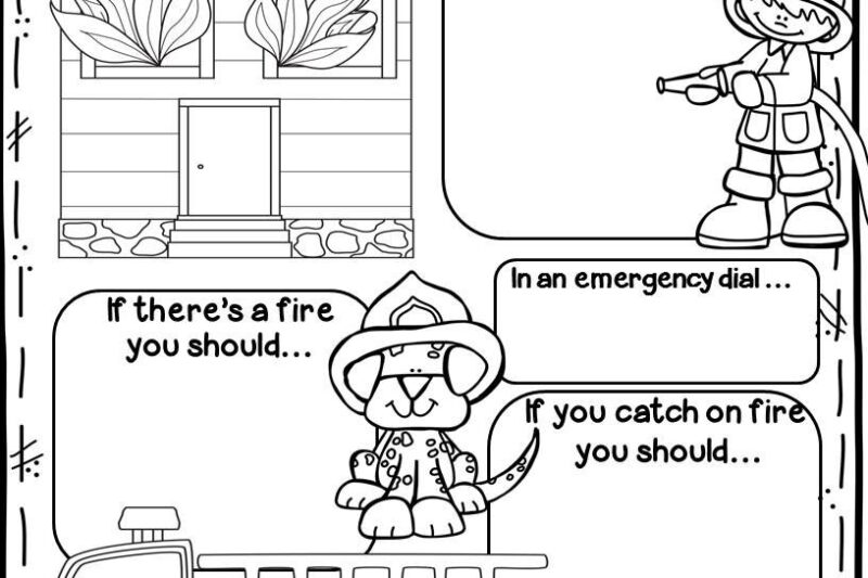 Fire Safety Worksheet Free Printable