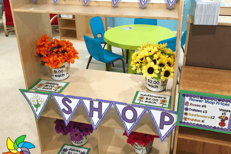 Preschool Flower Shop Printables