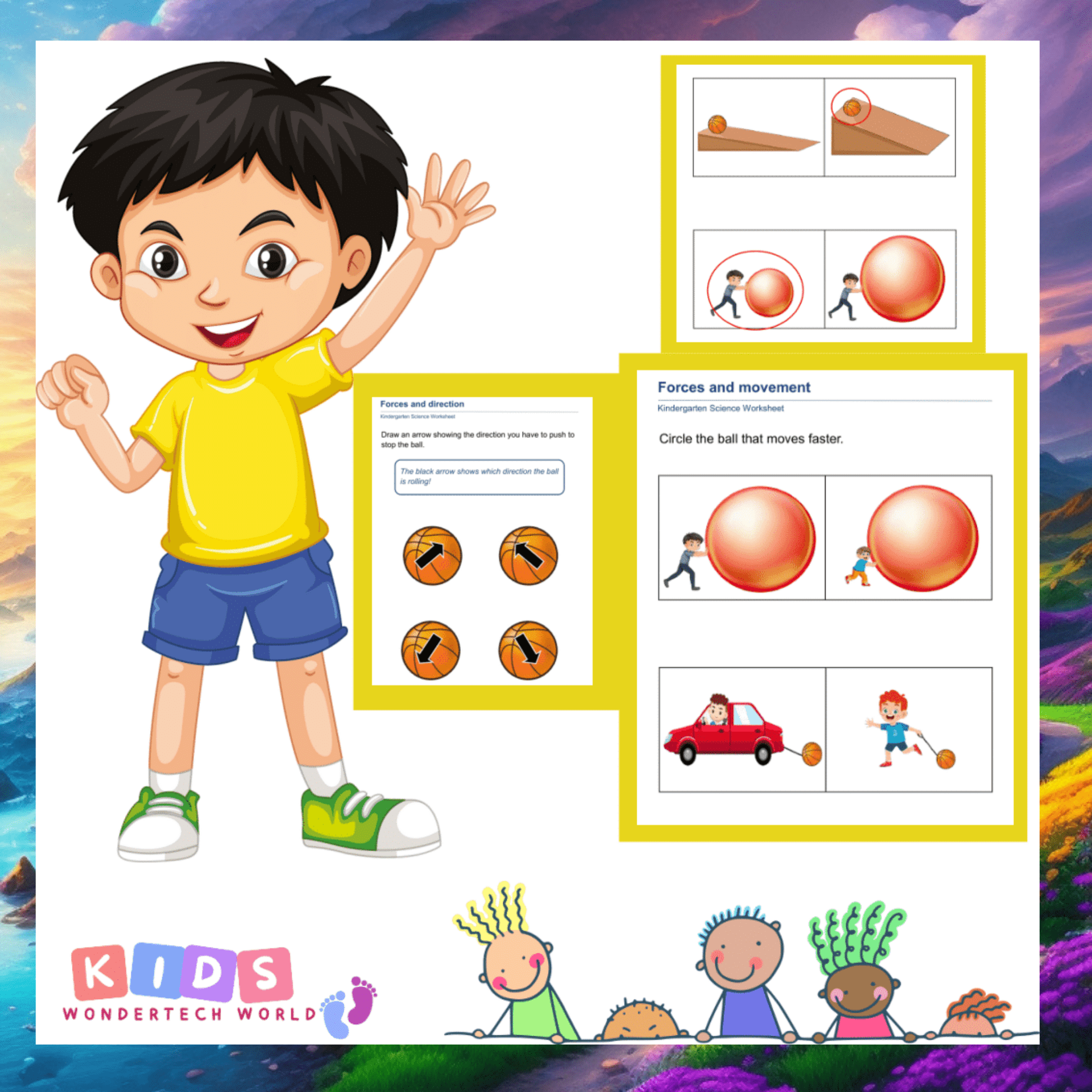 Free Printable Force And Motion Worksheets